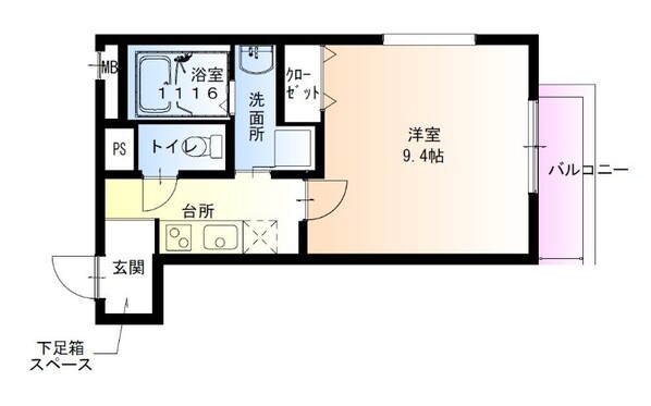 フジパレス東正雀の物件間取画像